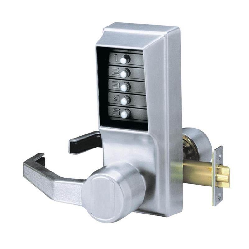 kaba-ll1011-26d-41-satin-chrome-lever-style-1000-digital-lock-simplex-unican